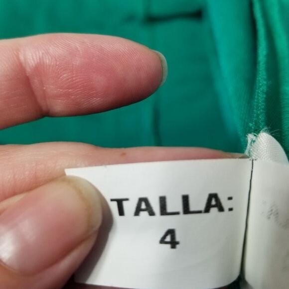 ISSA London Green Drapey Gathered Waist Sleeveless Sheath Maxi Dress 4 - Picture 5 of 9